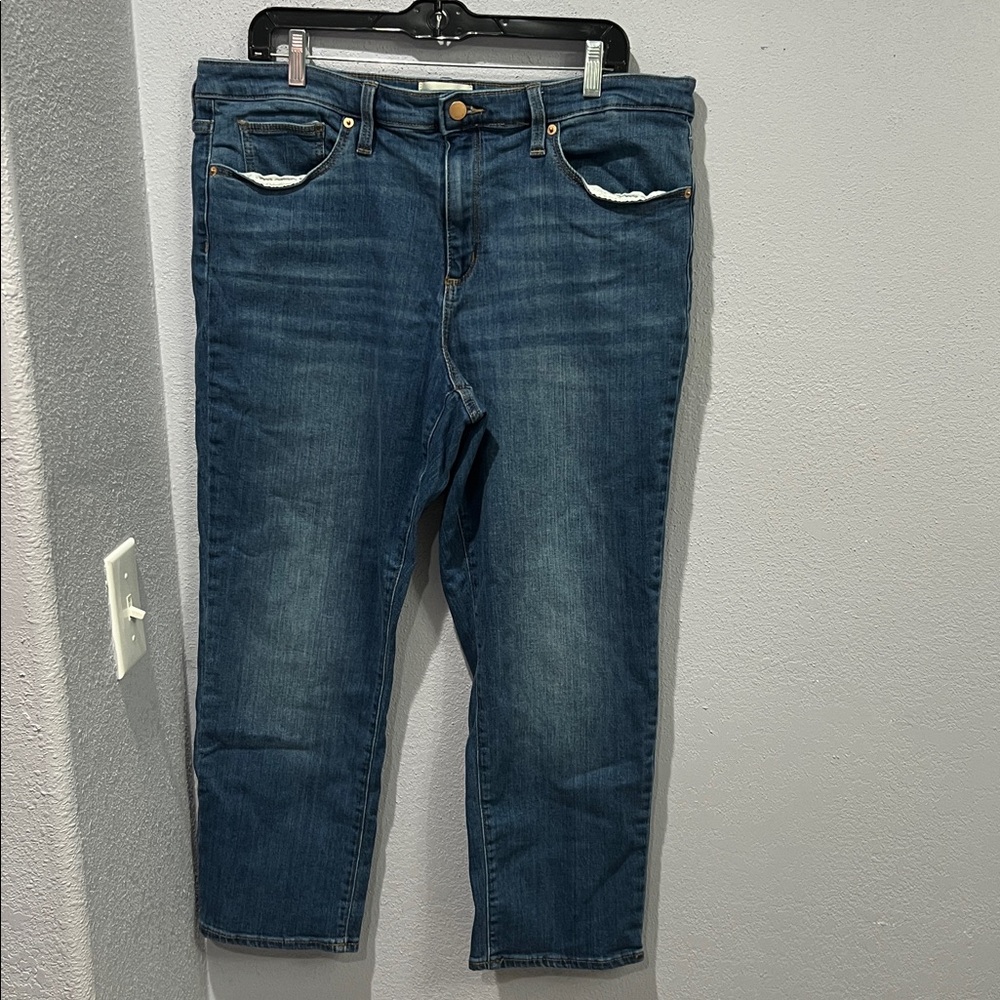 Women’s Target Universal Thread, High Rise Skinny Ankle Jeans Size 16